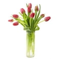 thumbnail image 1 of KaBloom: Fall Collection-Bouquet of Fresh Cut Flower 10 Red Tulips in vase,Next-Day Delivery, Gift of Fresh Flowers for Every Occasion., 1 of 5