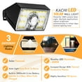 thumbnail image 1 of KaChi 1000 Lumens LED Solar Wall & Deck Light, 1 of 6