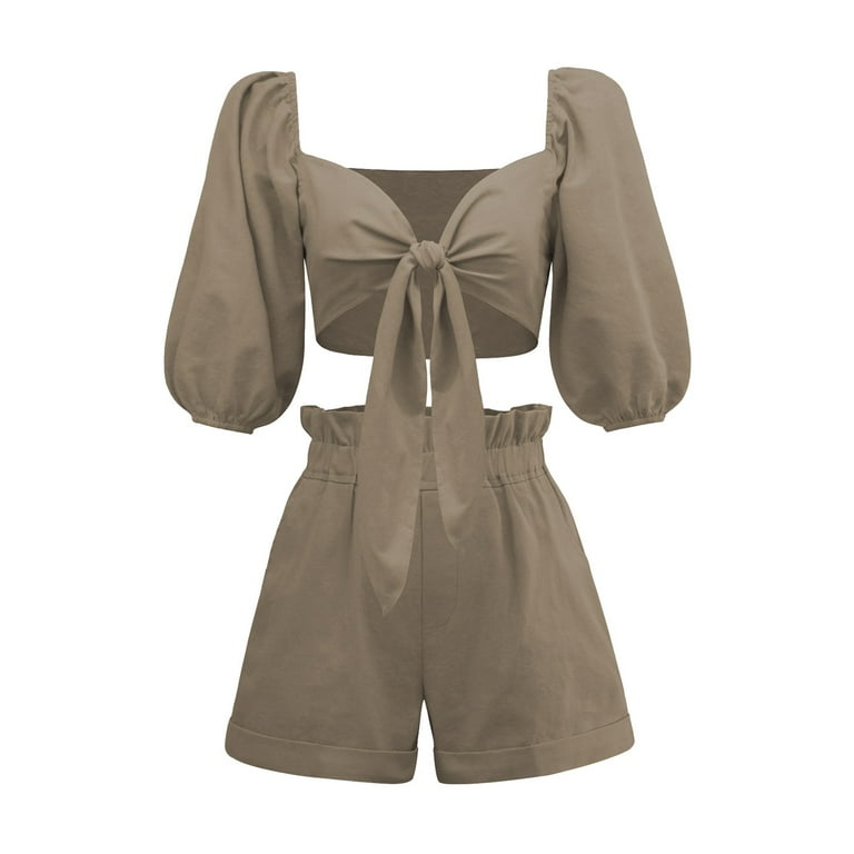 Kali Button Detail Romper Kali Button Detail Romper