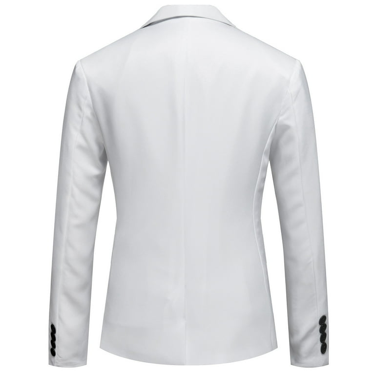 Walmart white blazer top