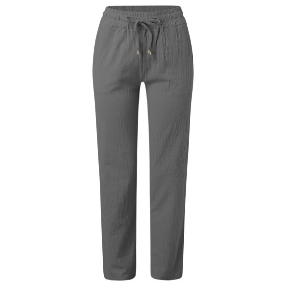 KaLI_store Business Casual Pants for Women,Women's High Waist Slim Fit Pants for Women