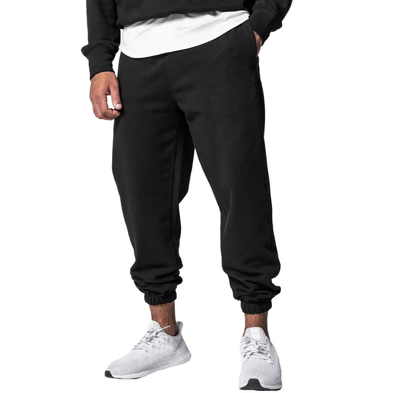 KaLI_store Cargo Pants Men Mens Workout Pants Nylon Joggers Stretch Casual  Travel Pants Black,XL