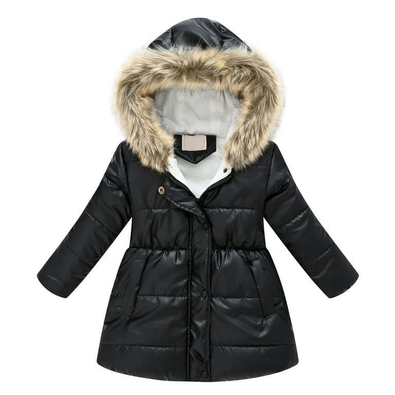KaLI_store Toddler Girls Winter Coat Girls' Winter Coat Puffer