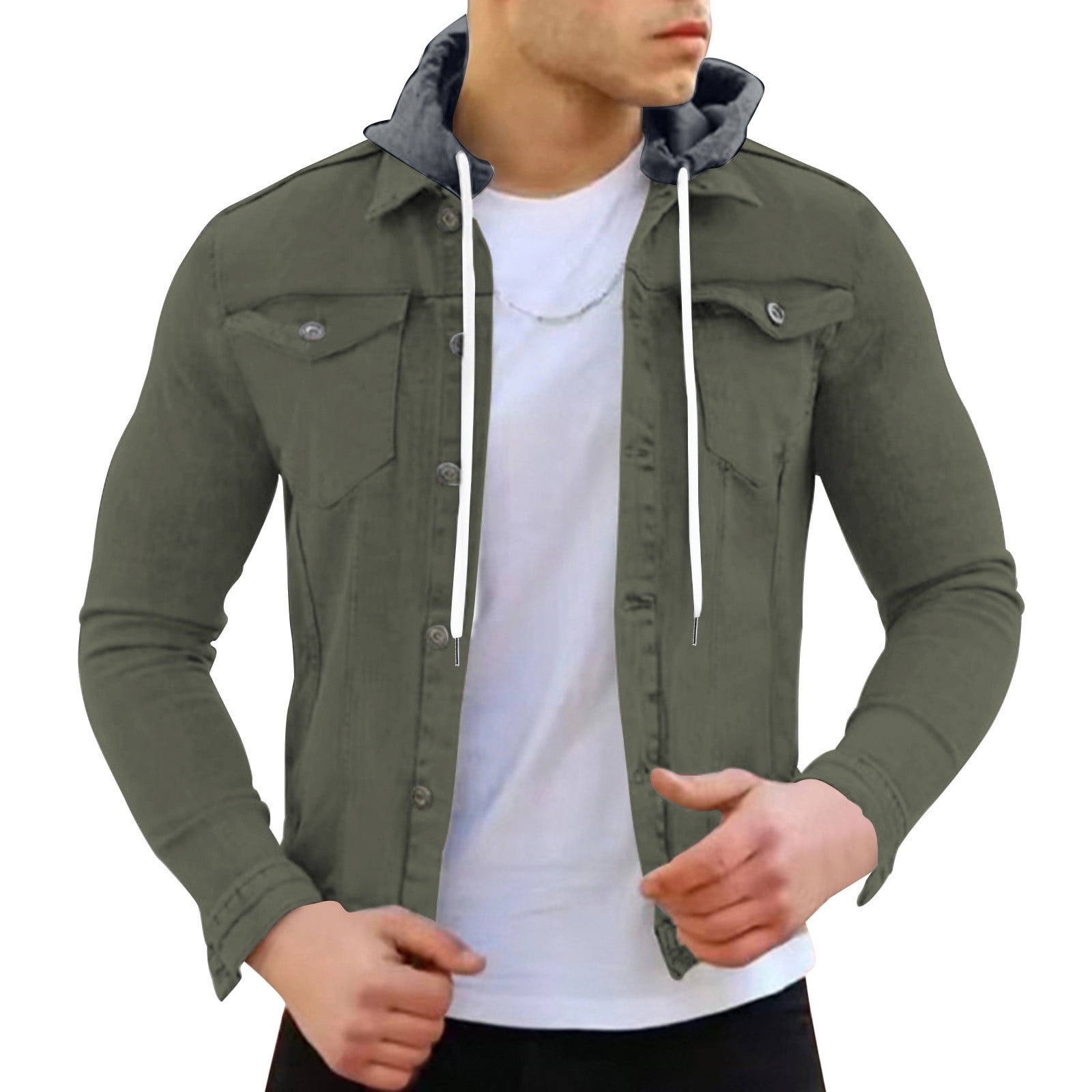 Slim fit army jacket deals