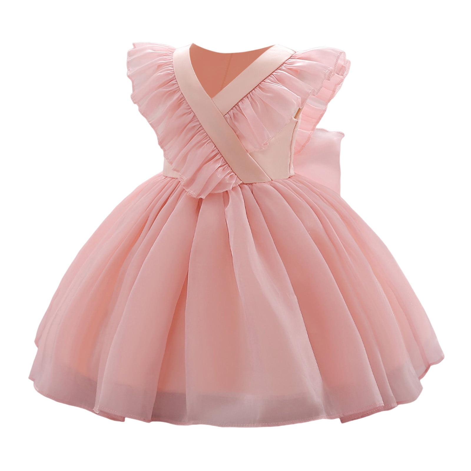 KaLI_store Flower Girl Dresses for Wedding Dresses 2023 Tulle Short