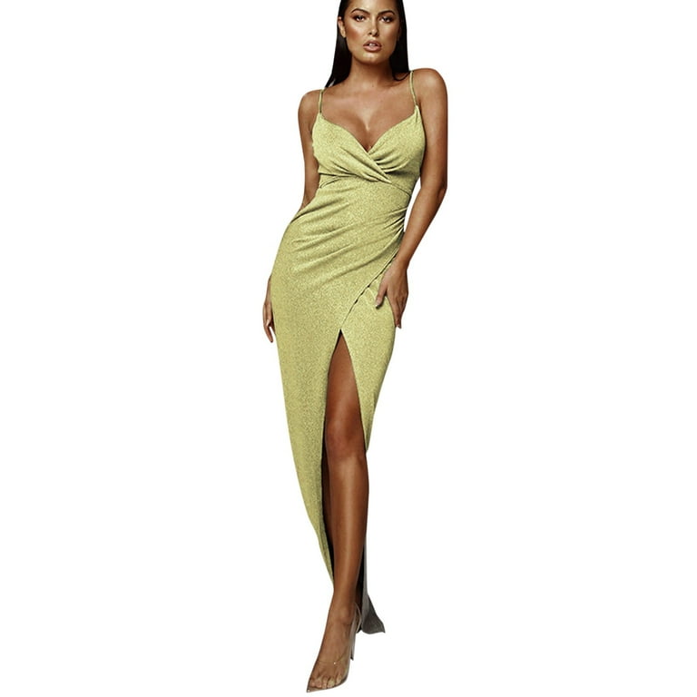 Walmart gold dress top