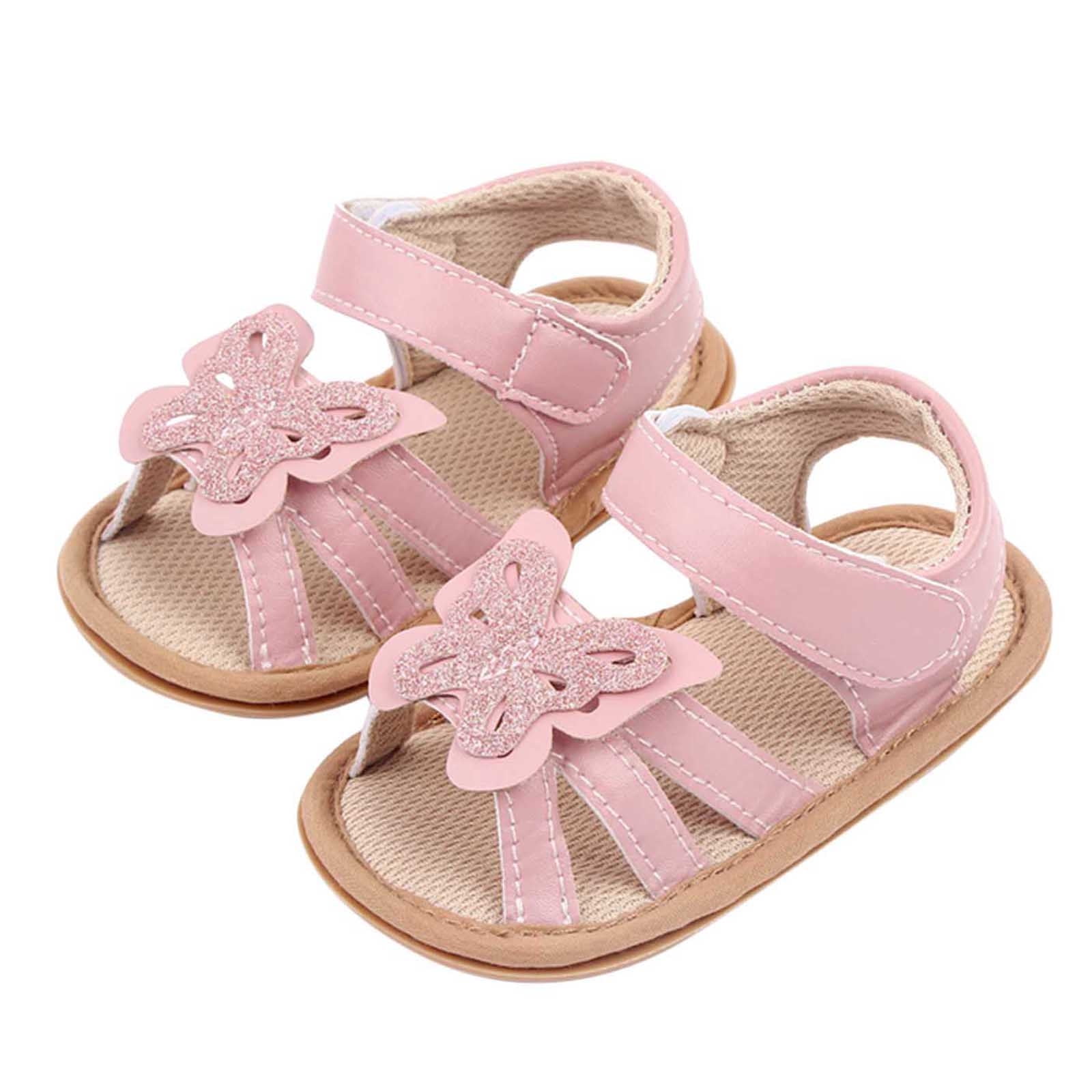 KaLI_store Girl Sandals Girls Dress Shoes Princess High Heel Mary Jane