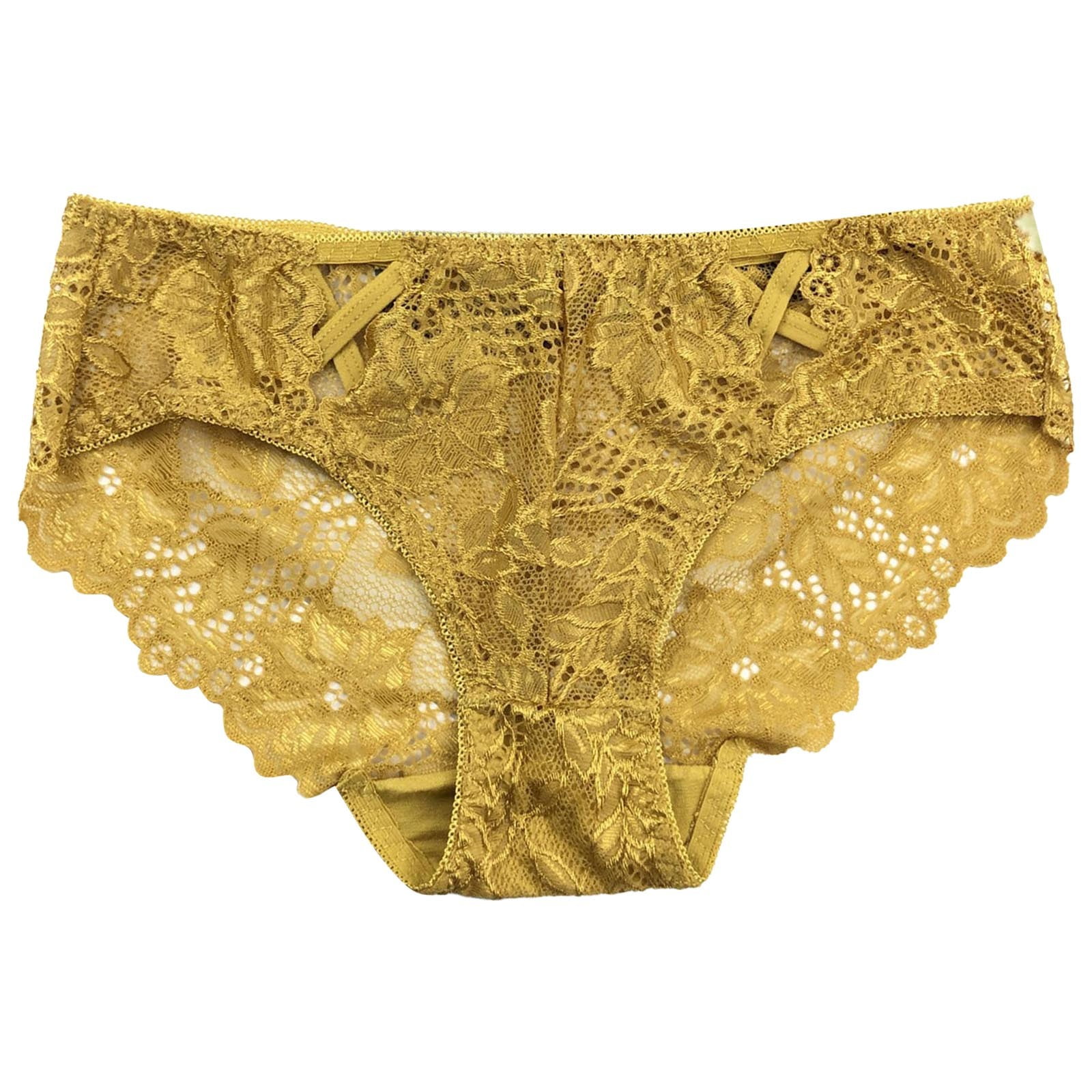 KaLI_store Underwear for Women Women's Underwear Cotton Mid Waist