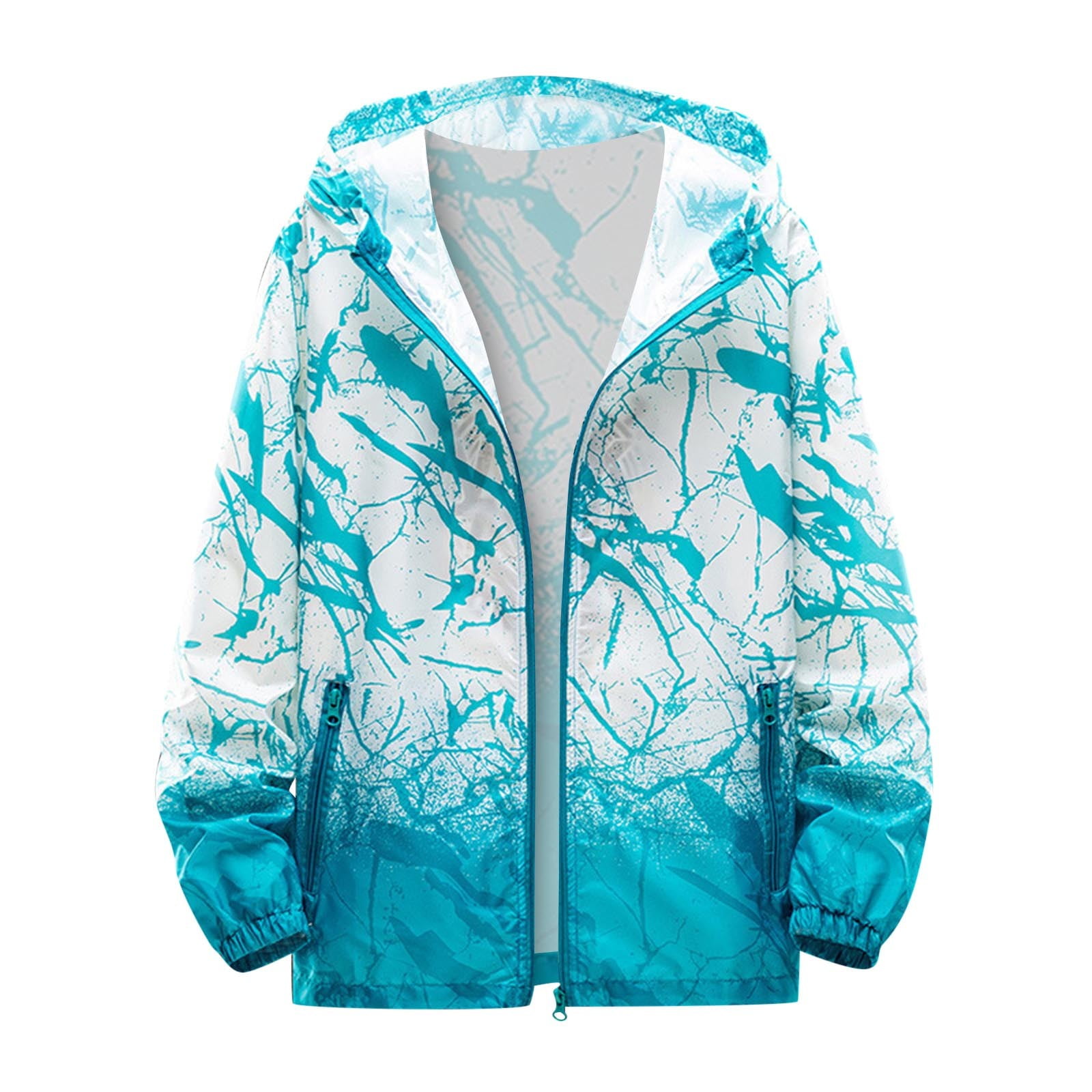 KaLI_store Jackets Men Graphic Men's Lightweight Cotton Jacket Stand ...