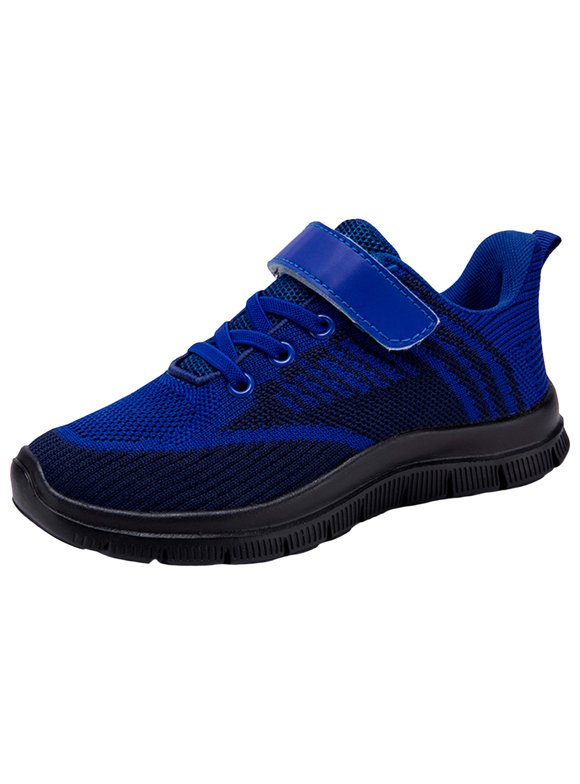 Kids Shoes Kids Sneakers Lightweight Breathable Comfortable Running Tennis Girls Boys Shoes Dark Blue,2.5