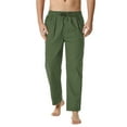 thumbnail image 1 of KaLI_store Men Sweatpants Mens Fashion Pants Sweatpants Trousers Cargo Pants Mens Long Pants Green,3XL, 1 of 5