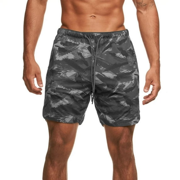KaLI_store Men's Shorts Men’s Cargo Shorts Relaxed Fit,Cotton Twill Work Shorts,Outdoor Lightweight Casual Shorts for Men with Pockets Black,XL