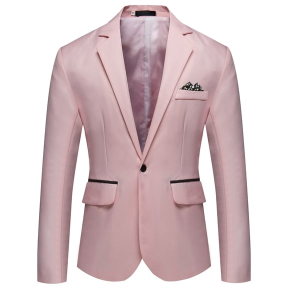 KaLI_store Men's Sport Coats & Blazers Mens Plaid Blazer Sports Coat Casual Slim Fit Checkered Blazer for Men RD2,XL