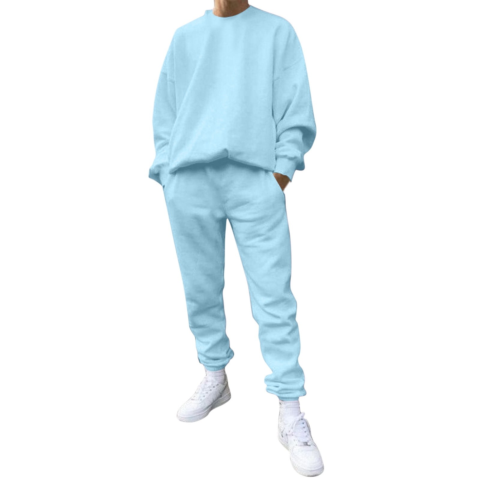 Full Send Cozy Sweatpants Light Blue Men's - FW20 - US