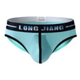 thumbnail image 1 of KaLI_store Mens Boxer Briefs Men's Underwear Multipack Modal Microfiber Briefs No Fly Covered Waistband Silky Touch Underpants Mint Green,L, 1 of 3