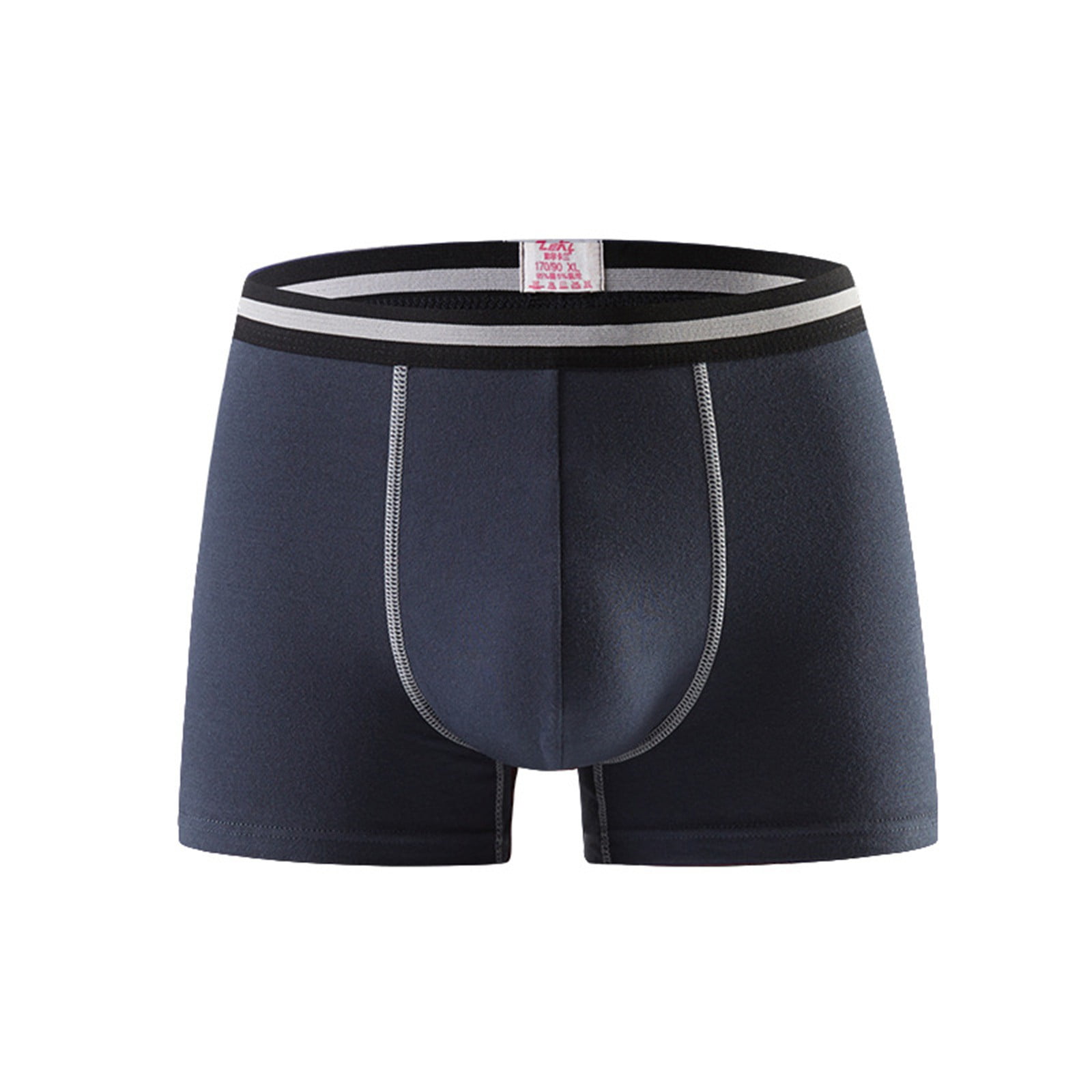 KaLI_store Mens Briefs Men's Novelty Boxer Briefs Comfy Funny Boxer