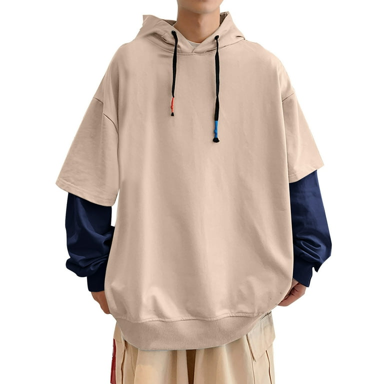 Fashion casual solid shop color sport hoodie