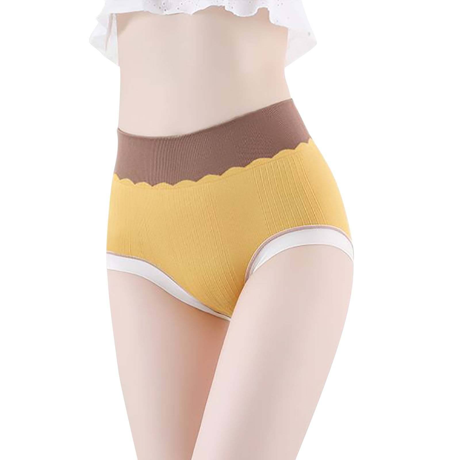 KaLI_store High Waisted Underwear for Women Womens Underwear Soft