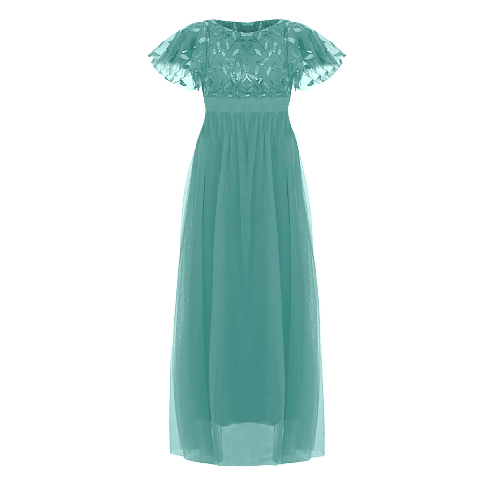 modest mint green bridesmaid dresses Megan Maxi Dress in Mint Green – A Closet Full of Dresses main image 1
