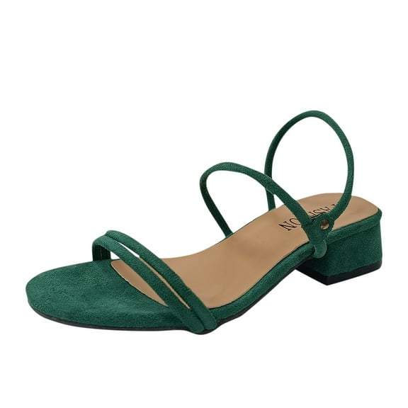 KaLI_store Shoes for Women Women's Slides Sandals with Arch Support Ankle Strap Comfortable Sandals Summer Closed Toe Casual Outdoor Sandals Shoes for Women,Green