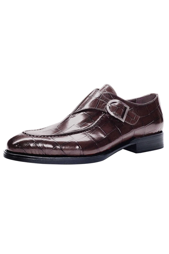 Shoes for Men Men's Dress Shoes Leather Casual Dress Shoes for Men Leather Business Oxford Shoes for Men,