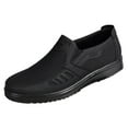 thumbnail image 1 of KaLI_store Shoes for Men Mens Loafers Slip On Loafer Leather Casual Walking Shoes Comfortable for Work Office Dress Outdoor,Black, 1 of 1