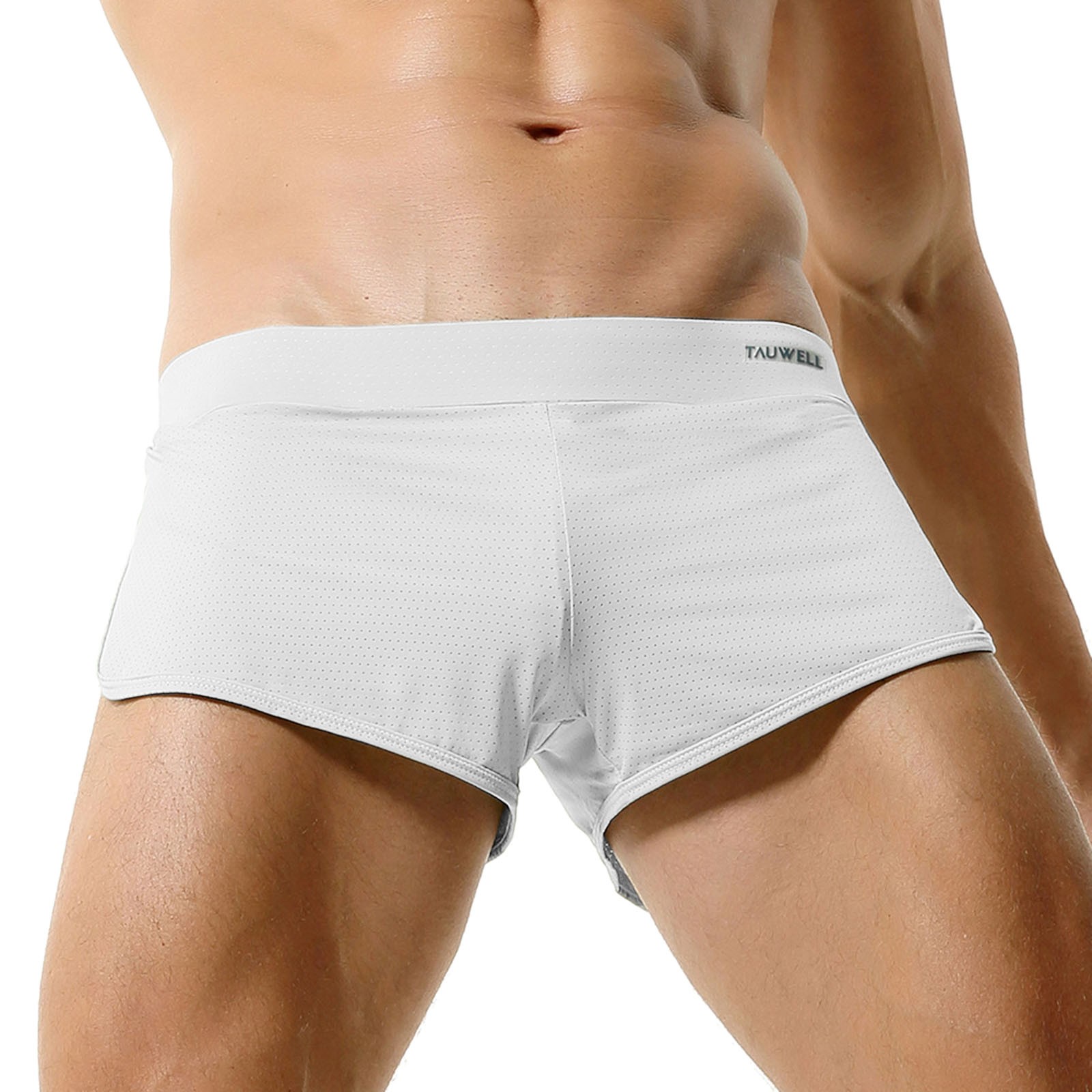 KaLI_store Underwear for Men Pack Mens Briefs Underwear Cotton Brief Underwear for Men White,M