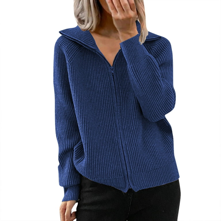 KaLI_store Long Sweater Cardigan Women Women's Open Front Cardigan