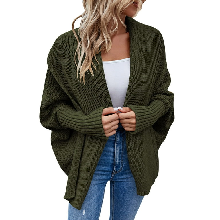 Distressed top hem sweater