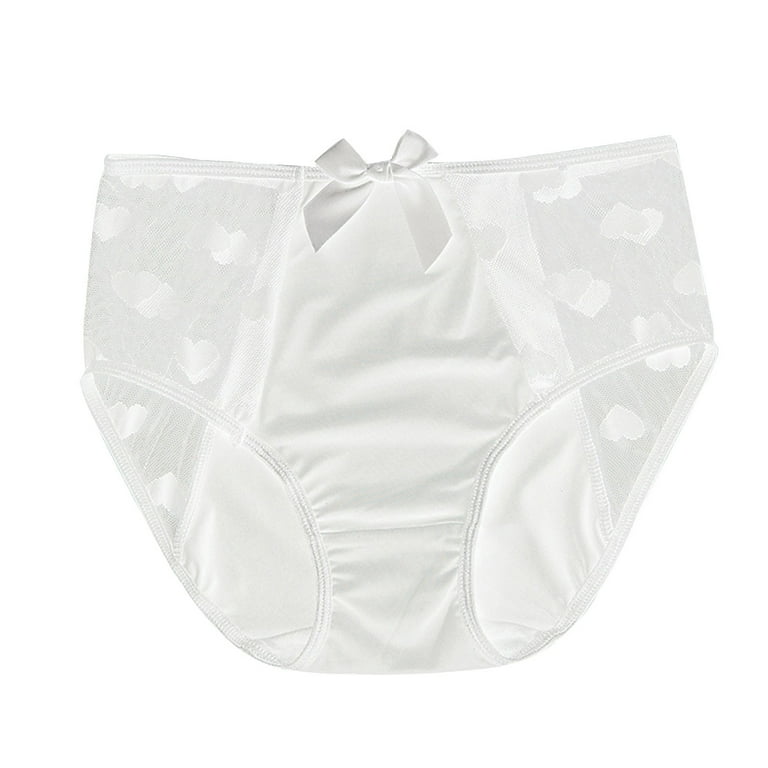 Wide-sided cotton panties - White - (3-white) – Diana's Lingerie
