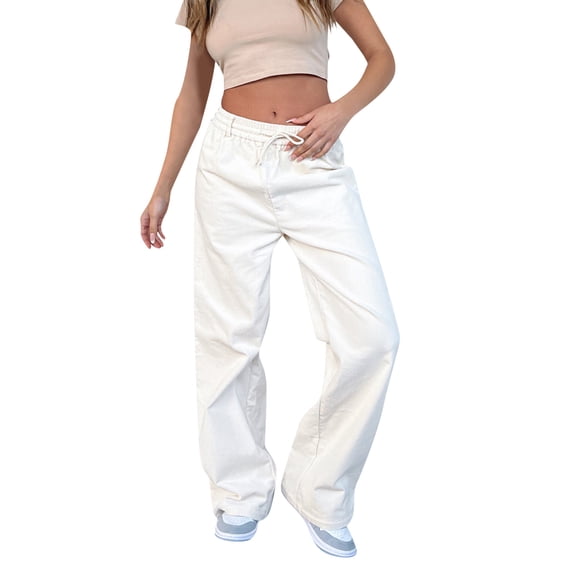 KaLI_store Womens Pants Dressy Casual Women's Lined Leggings High Waist Thermal Warm Winter Pants A,XL