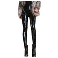 thumbnail image 1 of KaLI_store Womens Pants Women's Flare Yoga Pants for Women, High Waisted Buttery Soft Bootcut Leggings Black,L, 1 of 5