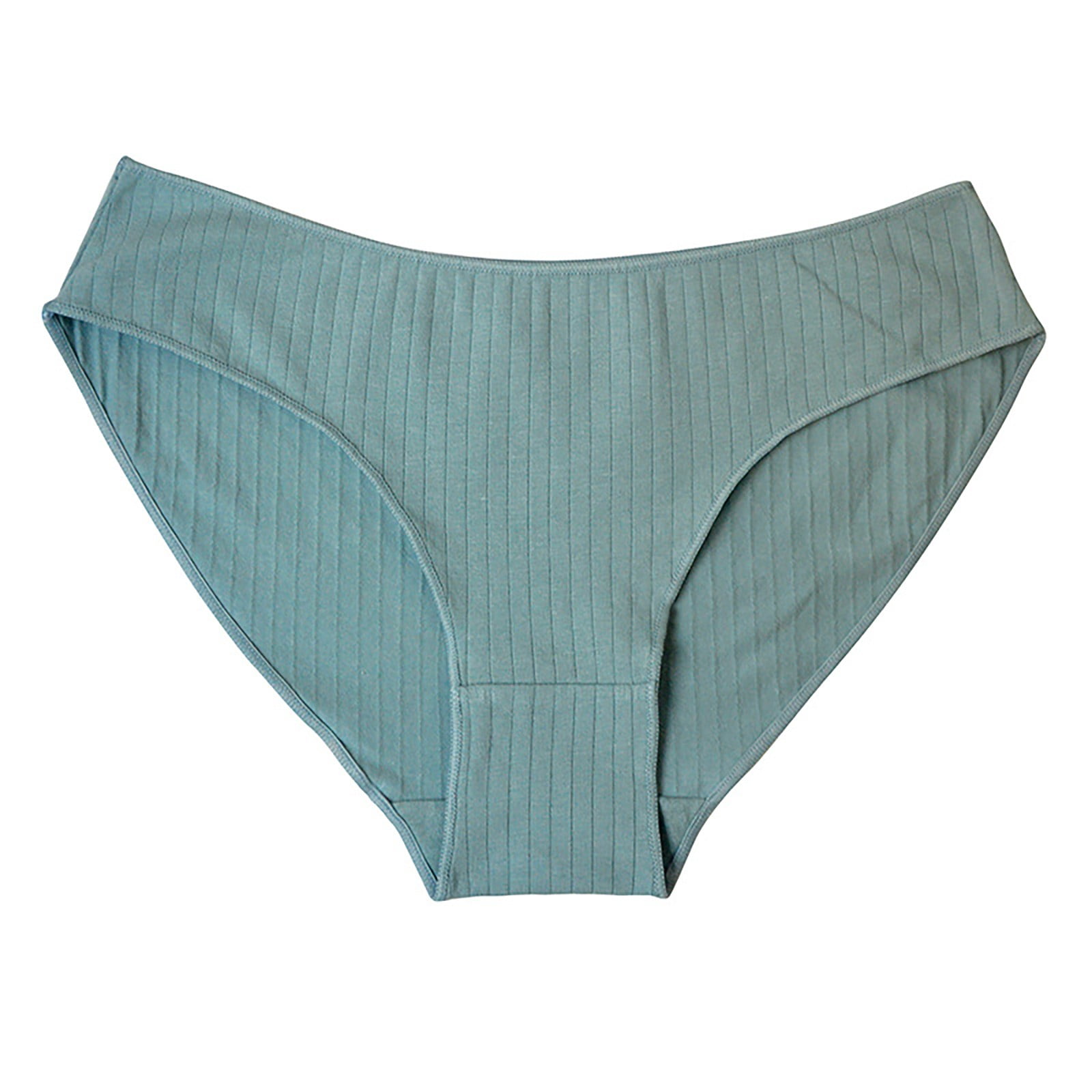 KaLI_store High Waisted Underwear for Women Womens Underwear Soft Cotton  Hipster Panties Breathable Briefs Dark Gray,L 