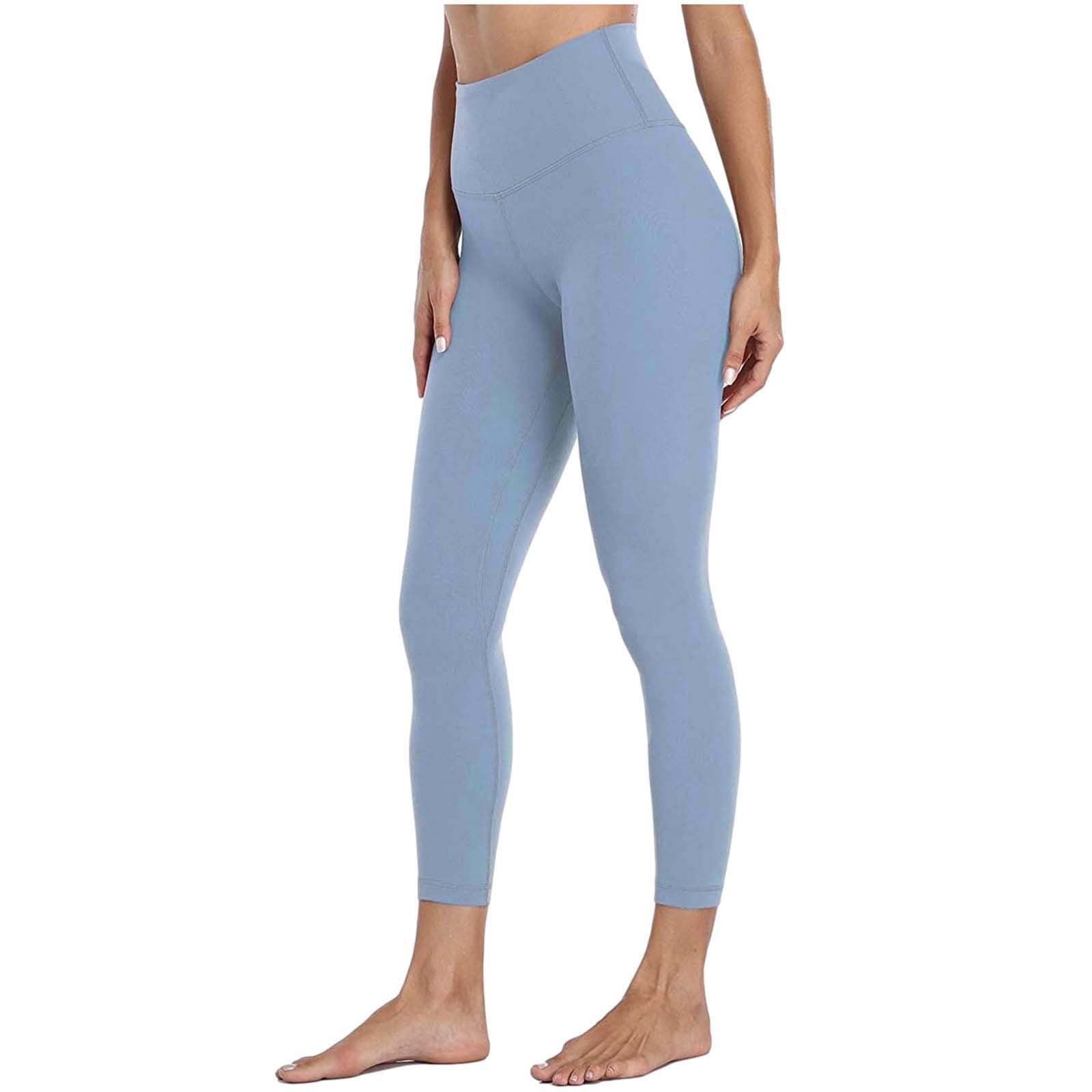 KaLI_store Yoga Pants with Pockets for Women Women's Wide Leg Yoga