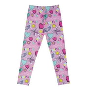 KaLI_store Young Girls in Pants Kids Pants Wide Leg Pant with Pockets Loose Stretchy Sweatpants Pants for Girl,D