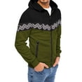 thumbnail image 1 of KaLI_store Zip Up Hoodie Men Men's hoodies Pullover Long Sleeve Casual Sweatshirt with Pocket Hoodies Drawstring Hooded Army Green,XL, 1 of 5