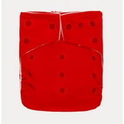 KaWaii Baby Original Squared One Size Pocket Cloth Diaper - Red