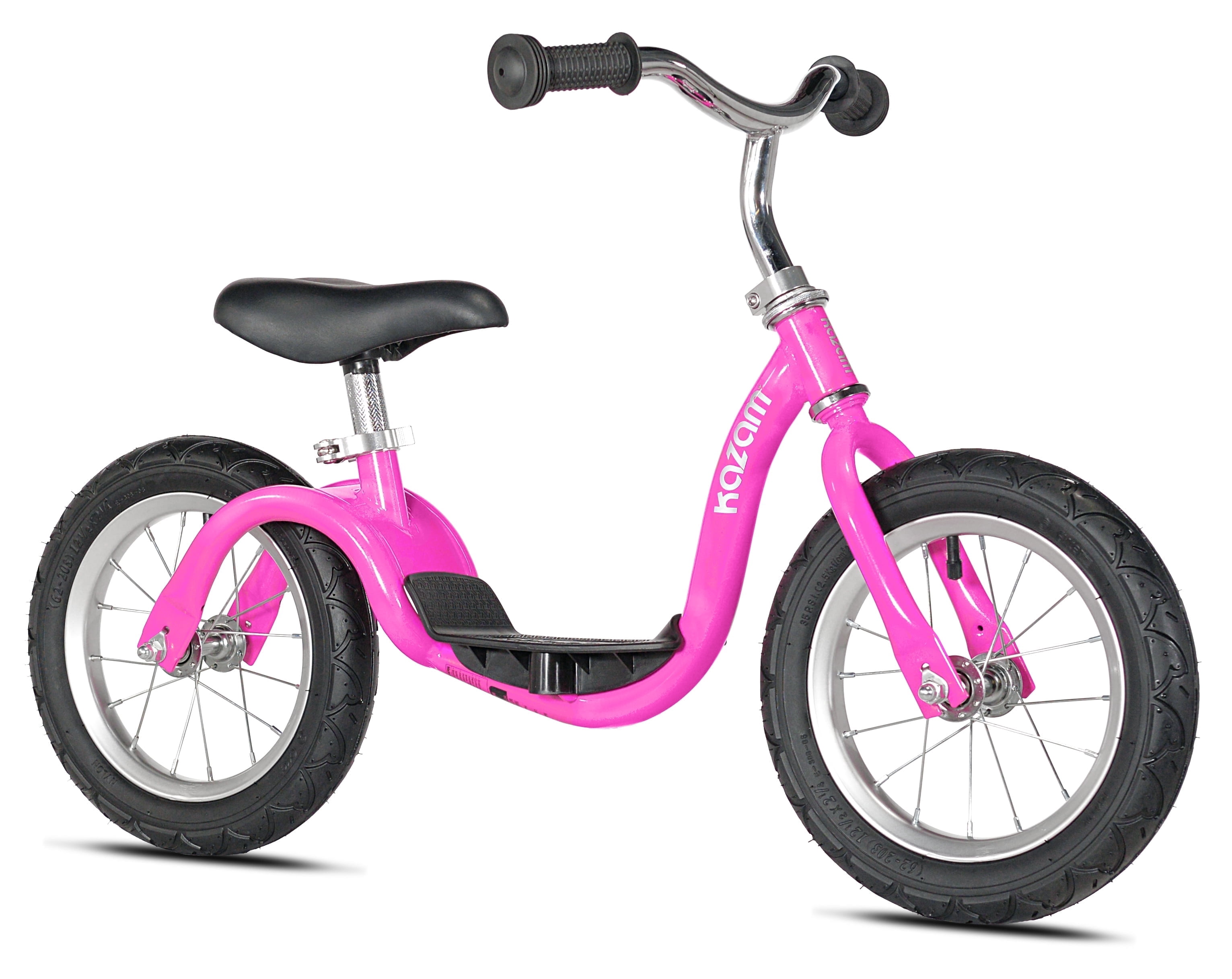 KaZAM 12" V2S Child's Balance Bike, Pink
