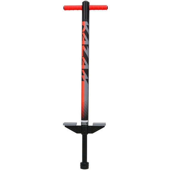 KaZAM Child's Pogo Stick, Ages 6-12, Red/Grey