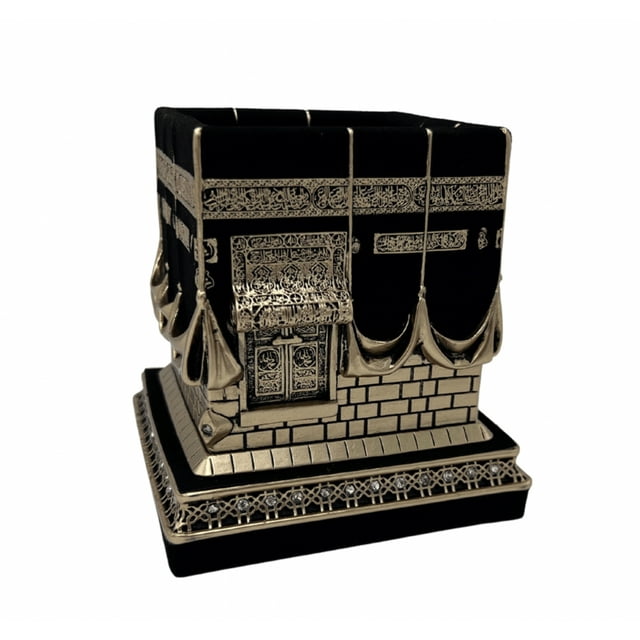 Kaaba Model Table Decor, Islamic Art Sculpture Table Decor, Islamic