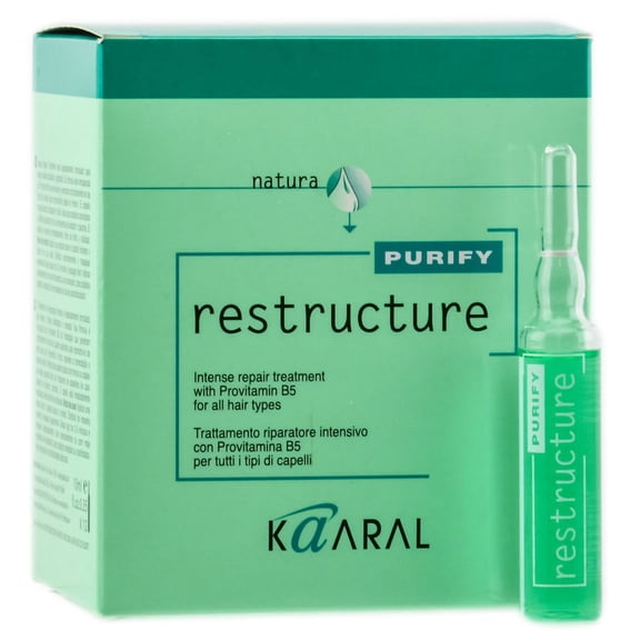 Kaaral Natura Purify Restructure Intense Repair Treatment ( 0.35 x 12 Vial)