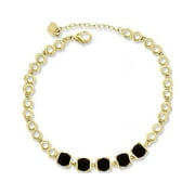 Kaash Customs 14k gold plated round shape Adjustable ankle bracelets Christmas jewelry for women and Girls Fashion Anklet