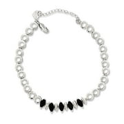 Kaash Customs 925 Sterling Silver CZ Anklet Bracelet Jewelry Gift for Teenage Girls