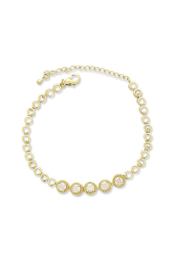 Kaashcustoms Gold Italian Chain anklet bracelet for women Summer Beach Foot Jewelry Gift For Her