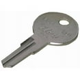 thumbnail image 1 of Kaba 1639 Larson DR Key, Nickel Plated Brass, Pack of 10, 1 of 4