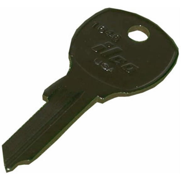 Kaba 1646 0.09 x 0.09 in. Ilco Nickel Plated Brass USPS Mailbox Key Blank- Pack Of 10