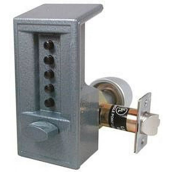 Kaba Access Primary Res Pushbutton Entry Lock 2 3/4 Bs Silvertone