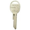 thumbnail image 1 of Kaba Automotive Mechanical Key B51P Style - Nickel Plated - 5 Pack, Car Key GM, 1 of 1