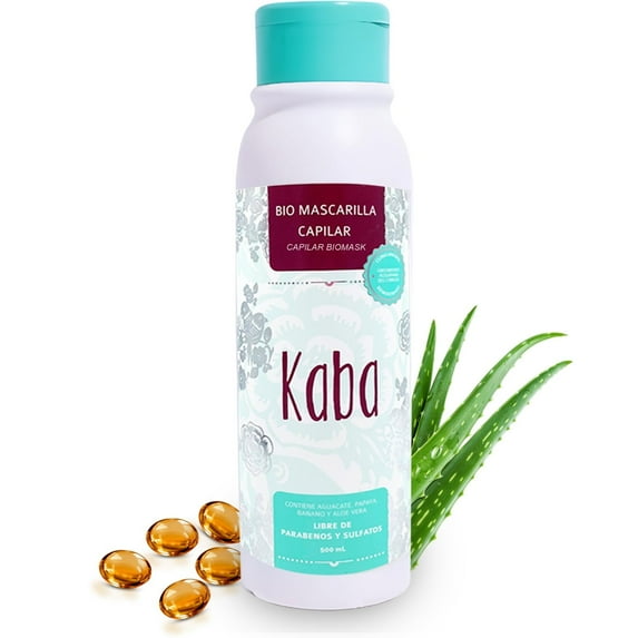 Kaba Bio Hair Mask – 500 ml | Kaba Biomascarilla for Growth & Strength Treatment | Natural Repair, Shine & Strength