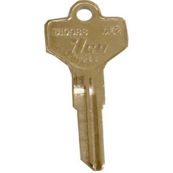 Kaba DE2-D1098B 0.05 x 0.1 in. Ilco Key Blank For Dexter Locksets- Pack Of 10